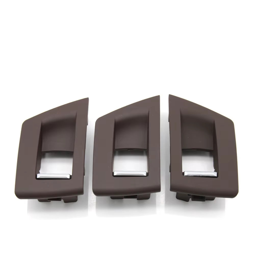 3pcs Set LHD RHD Interior Door Window Lift Adjust Switch Button Cover Trim For BMW 5 Series F10 F11 F18 520i 523i 525i 528i 535i
