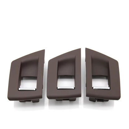 3pcs Set LHD RHD Interior Door Window Lift Adjust Switch Button Cover Trim For BMW 5 Series F10 F11 F18 520i 523i 525i 528i 535i