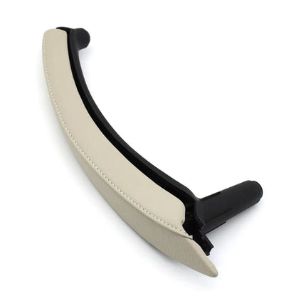 LHD RHD Interior Passenger Doors Pull Handle with Leather Outer Cover For BMW X5 X6 E70 E71 E72