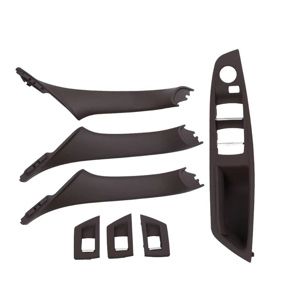 RHD Right Hand Driver Interior Door Window Switch Panel Pull Handle 7PCS Set For BMW F10 F11 F18 520 523 525 528 530