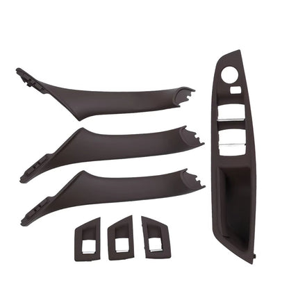 RHD Right Hand Driver Interior Door Window Switch Panel Pull Handle 7PCS Set For BMW F10 F11 F18 520 523 525 528 530