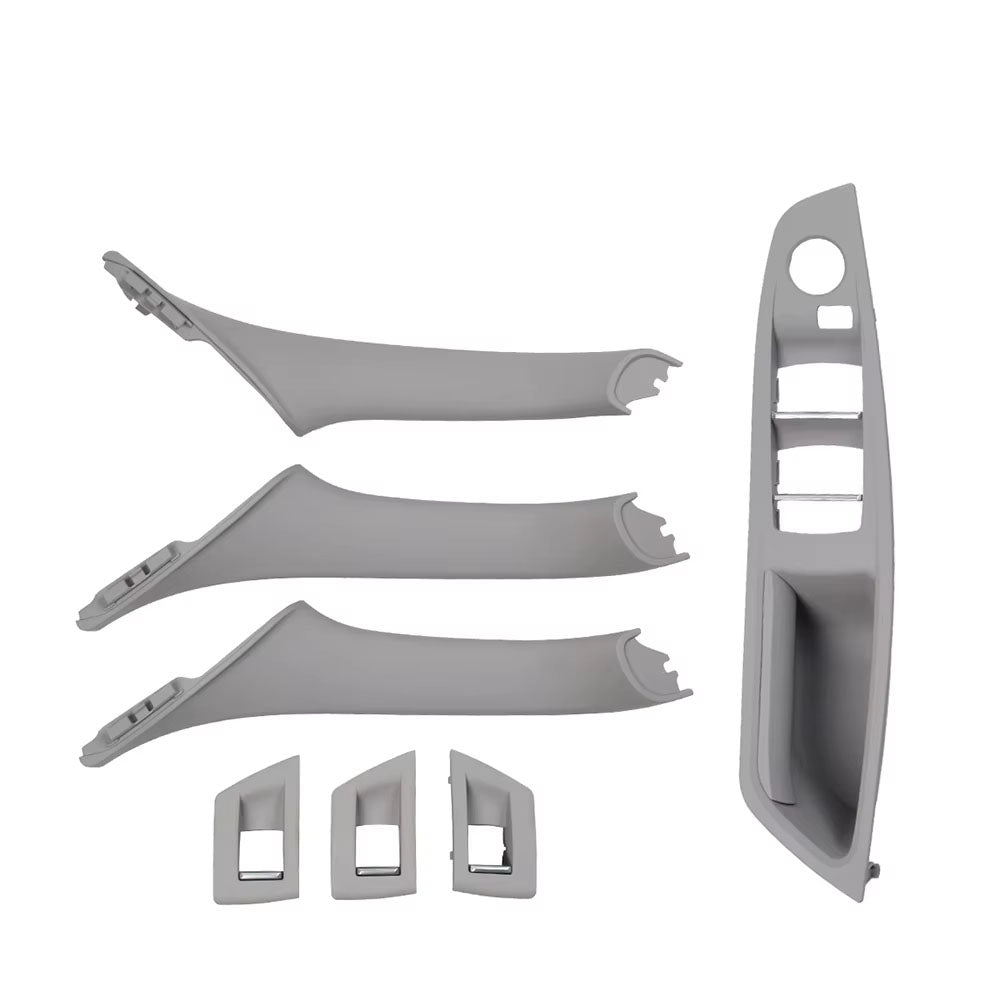 RHD Right Hand Driver Interior Door Window Switch Panel Pull Handle 7PCS Set For BMW F10 F11 F18 520 523 525 528 530