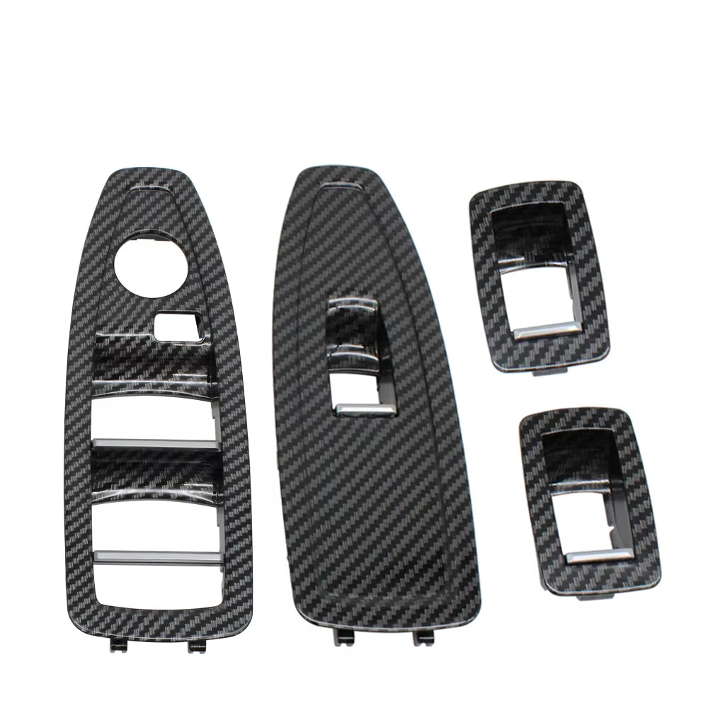 LHD RHD Car Interior Door Window Lift Switch Cover Trim For BMW 1 3 Series F20 F30 F31 F34 F35 318i 320i 330i 335i