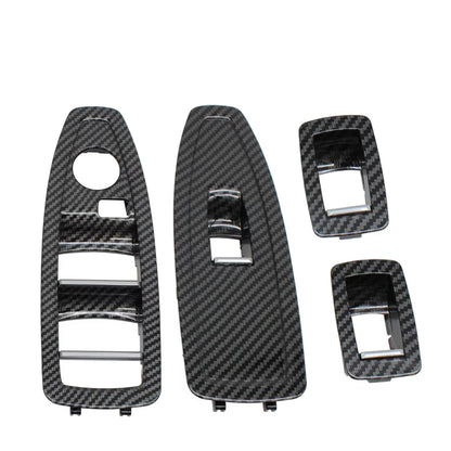 LHD RHD Car Interior Door Window Lift Switch Cover Trim For BMW 1 3 Series F20 F30 F31 F34 F35 318i 320i 330i 335i
