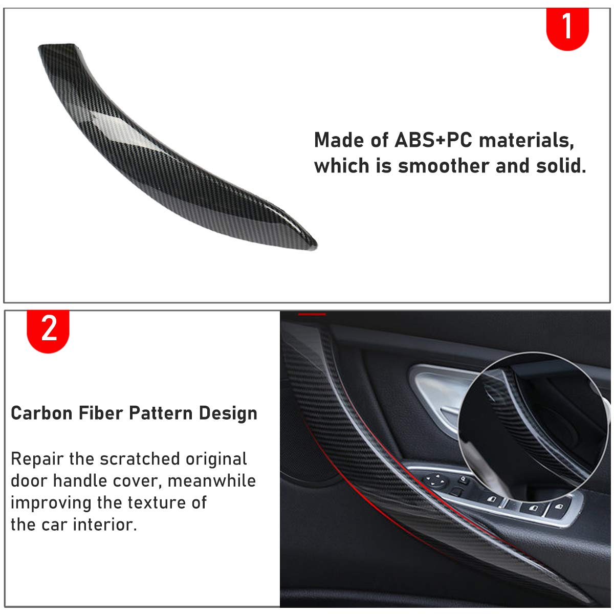 BMWF30/F31/F34/F80/F32/F33/F36/F82/F83 outer door handle cover