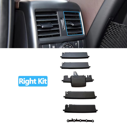 Car Rear AC Air Conditioner Vent Outlet Grille Slide Clip Repair Kit For Mercedes Benz W166 W292 ML350 GL450 ML GLE