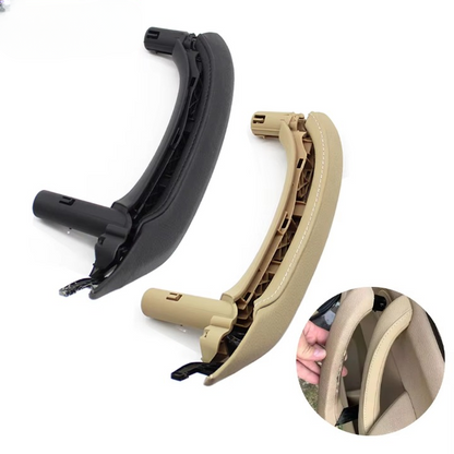 LHD RHD Interior Passenger Door Pull Handle Leather Cover With Inside Handle Assembly For BMW X3 X4 F25 F26 2010-2016
