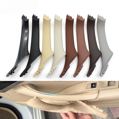 Grey Oyster Car Left Right Interior Door Inside Pull Handle Cover Trim For BMW 5 Series F10 F11 F18 520i 523i 525i 528i 535i