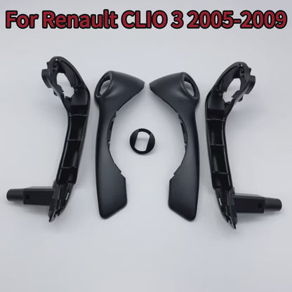 Car Interior Door Front Left Right Pull Grab Inner Handle Outer Cover Control Switch Panel For Renault Clio 3 MK3 2005-2009