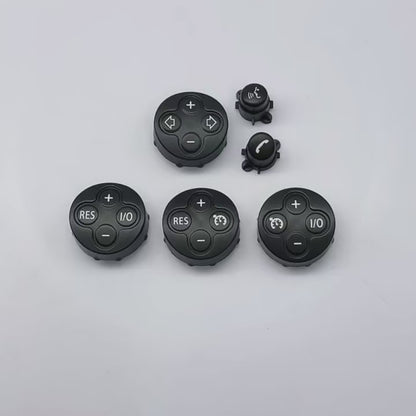 Car Steering Wheel Multifunction Cruise Control Switch Button Cover Trim For BMW Mini Cooper Paceman R55 R56 R57 R58 R59 R60 R61