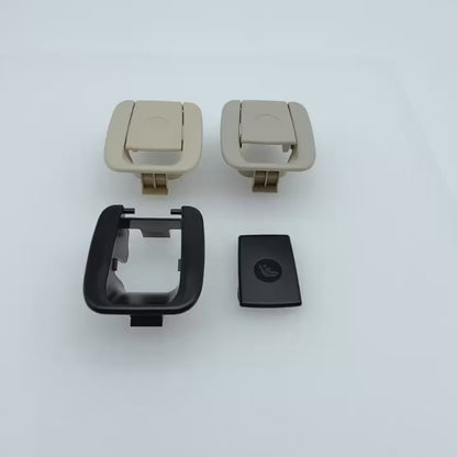 Car Rear Child Seat Anchor Safety ISOFIX Cover Trim For BMW X1 X2 F48 F49 F39 2 Series F45 F46