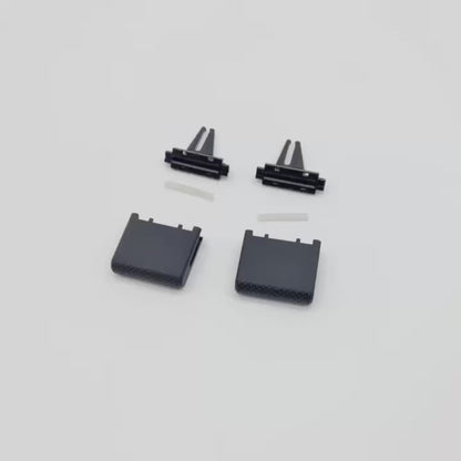 Car Front Rear AC Air Vent Outlet Tab Clip Repair Kit Air Conditioning Vent Outlet Paddle Clip For Porsche Macan 2018-2022
