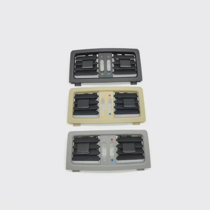 E60 E61 Car Rear Center Console Air Conditioning AC Vent Grille Cover Air Vent Panel For BMW 5 Series E60 E61 545i 550i
