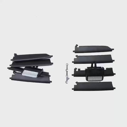Car Rear Console Air Vent Outlet Grille AC Tab Clip Repair Kit Outer Frame For Benz GLS GLE W167 350 400 450 500 580 2020-2025