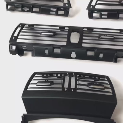 LHD RHD Front Central Left Right Rear Air Conditioning AC Vent Grille Outlet Cover For BMW X5 X6 E70 E71 E72 2007-2013