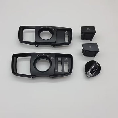 HeadLamp Rotary Foglight Button Headlight Switch Cover Panel For BMW 1 2 3 4 Series F20 F45 F30 F31 61319265300