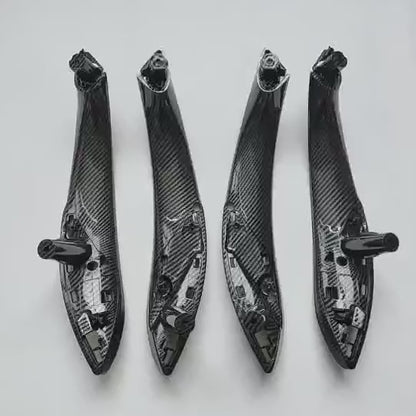 Carbon Fiber Interior Door Inside Pull Handle Trim Cover For BMW 3 4 Series M3 M4 F30 F34 F36 F32 F33 F80 F82 F83