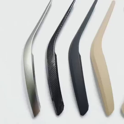 4PCS Set Car Interior Door Front Rear Left Right Pull Handle Outer Cover Trim For BMW X1 E84 2010-2016