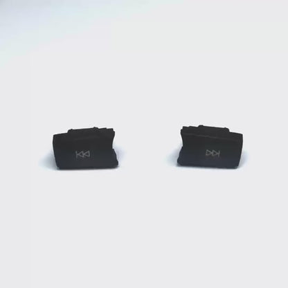 Car CD Audio Play Forward Back Off Button Cover For Benz C GLK ML GL E CLS Class W204 X204 W218 W212 W176 W156 W172 W246