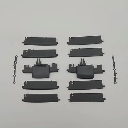 Car Rear AC Air Conditioner Vent Outlet Grille Slide Clip Repair Kit For Mercedes Benz W166 W292 ML350 GL450 ML GLE