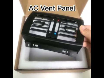 Car Rear AC Fresh Air Conditioning Vent Grille Cover Outlet Assembly Or Panel For BMW X3 X4 F25 F26 2011-2018 64229200888