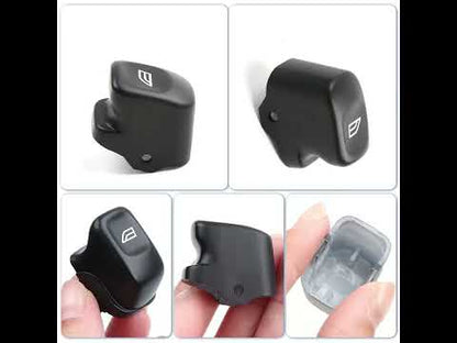 31295164 For Volvo V70 XC70 S80 S60 XC90 Black Regulator Button Cover Front Rear Window Glass Lifter Switch Button Cap