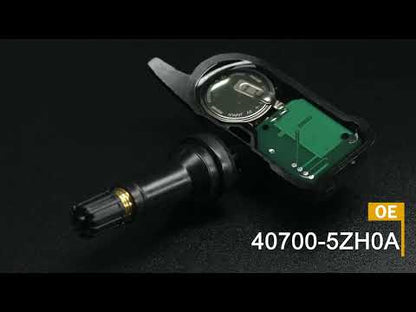 New 4pcs TPMS Tire Pressure Sensor 40700-5ZH0A 407005ZH0A For Nissan Navara 433MHZ Car Accessories