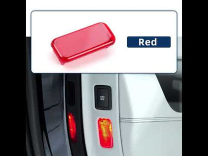For Audi Cars A6 A4 A3 Q7 Q5 Q4 Q3 Car Door Lamp Shade Door Lamp Light Warning Light Red Light Door Signal Lamp