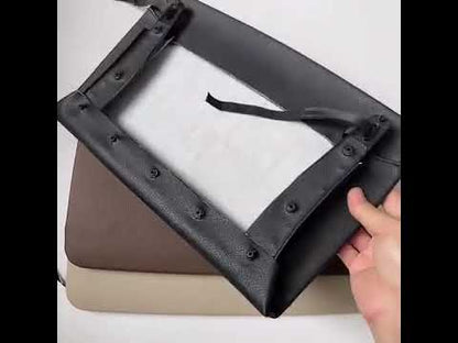 Car Seat Backrest Leather Pocket Cover Replacement For BENZ W205 W213 W253 W257 C300 C350 E300 E320 GLC200 GLC300 CLS300 CLS350