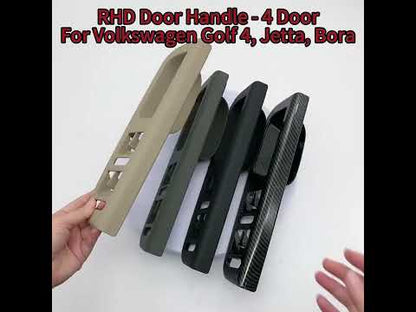 RHD Car Front Rear Left Right Door Pull Grab Handle Cover Panel Trim For VW Bora Golf 4 MK4 Jetta 1999 2000 2001 2002 2003 2004