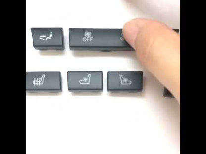 Car Rear Air Vent Venlitation Ac Buttons Key Caps Repair Kit Set For 5 5GT 6 7 Series F10 F11 F07 F01 F02 F12 F06 730 735 740