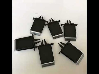 Car Front Rear Air Conditioning AC Vent Grille Clip Slider For Maserati Quattroporte GranTurismo GranCabrio Ghibli