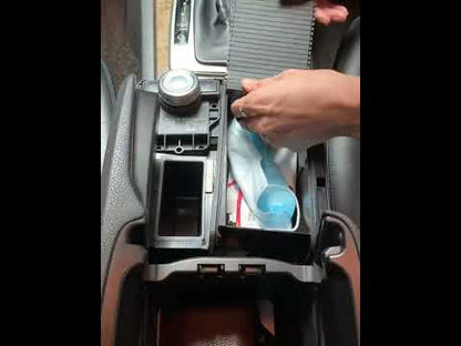 Interior Car Water Cup Holder Roller Blinds Cover For Mercedes Benz W204 C180 C200 C220 C250 C300 W212 E W207 E200 E260 E300